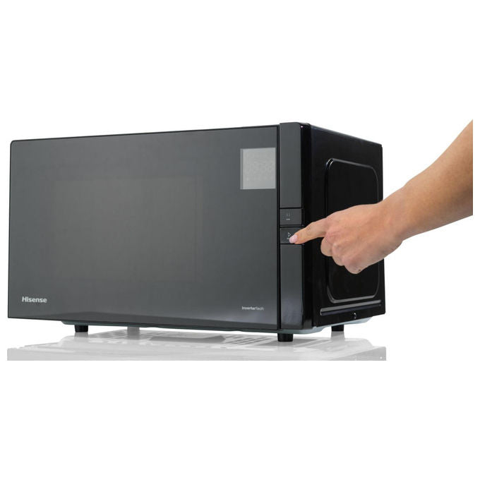 Hisense H25MOBS4HGI Forno a microonde Solo 25 L 850 W 10 livelli di potenza 6 programmi colore Nero
