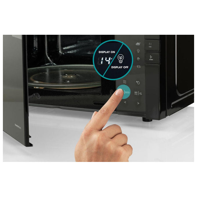Hisense H25MOBS4HGI Forno a microonde Solo 25 L 850 W 10 livelli di potenza 6 programmi colore Nero