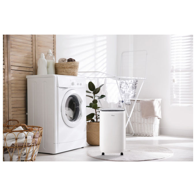 Ardes ARDEHU12 Sekko Deumidificatore a Compressore 12 l-24h per ambienti fino a 40 m² 42 dB display LED colore Bianco