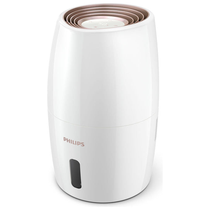 Philips HU2716-10 Serie 2000 Umidificatore d'aria NanoCloud 32 m² 3 Velocita' Serbatoio 2 L 200 ml-h 34 dB colore Bianco