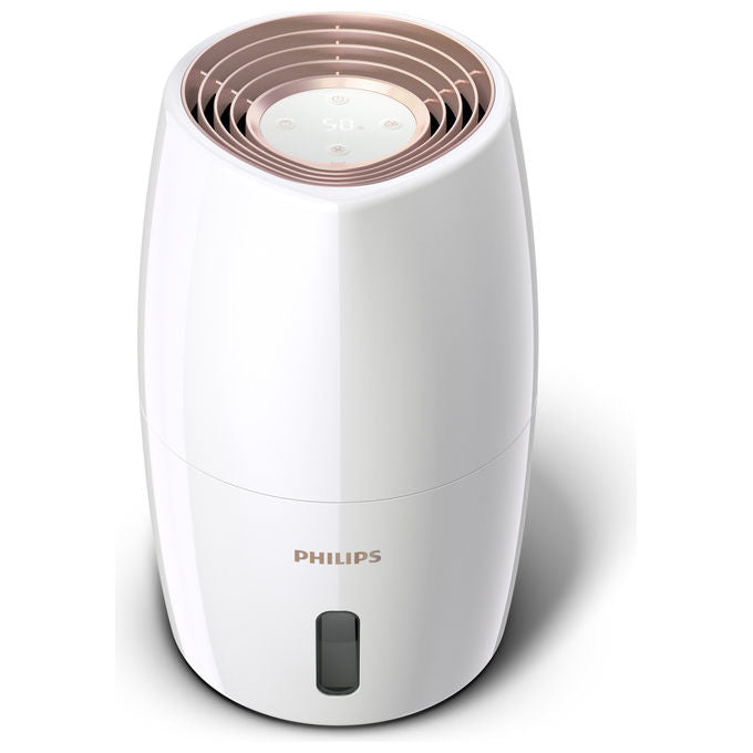 Philips HU2716-10 Serie 2000 Umidificatore d'aria NanoCloud 32 m² 3 Velocita' Serbatoio 2 L 200 ml-h 34 dB colore Bianco