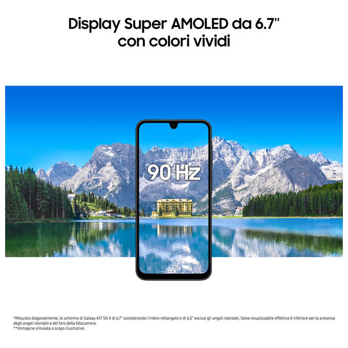 Samsung Galaxy A17 5G Smartphone 256GB 8GB RAM Nero