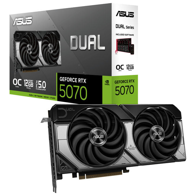 ASUS Dual RTX 5070 OC Edition 12GB GDDR7
