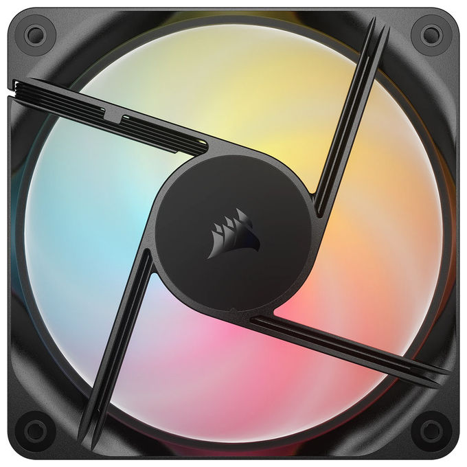 Corsair RS120-R Ventola 12cm ARGB Nera, confezione da 3