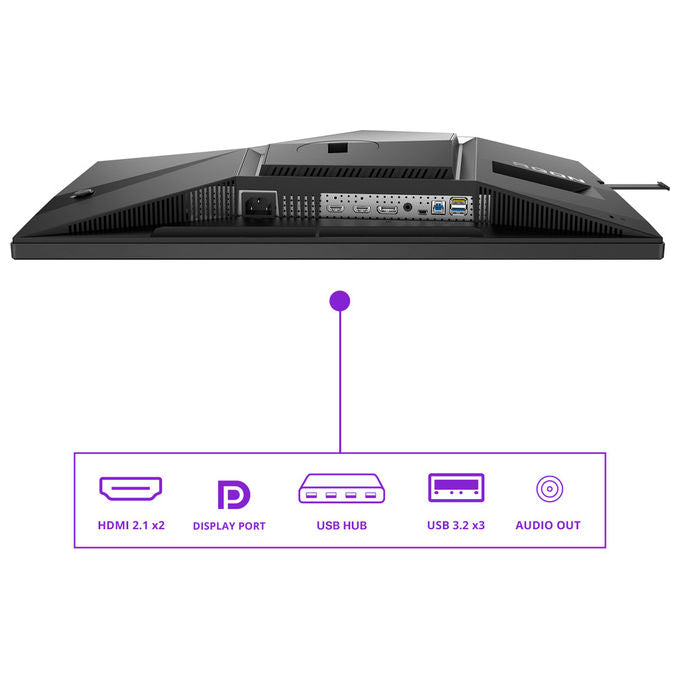 AOC Agon Pro Ag326Ud Monitor 31.5'' 4K Uhd Qled Gaming Nero
