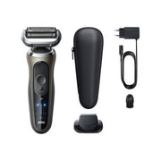 Braun 72-C1200S Series 7 Rasoio elettrico Wet Dry 3 testine autonomia 60 min colore Nero