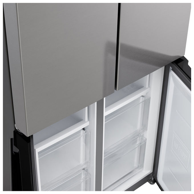 LG GMM41MSBEM Frigorifero 4 Porte Slim 474 L 177,5 cm Classe E 35 dB Total No Frost Multi Air Flow colore Argento