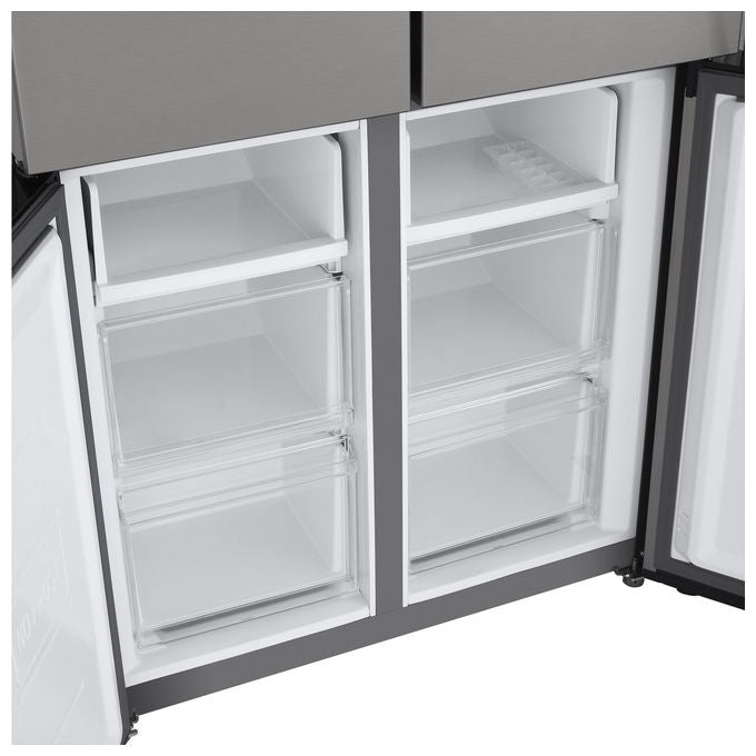 LG GMM41MSBEM Frigorifero 4 Porte Slim 474 L 177,5 cm Classe E 35 dB Total No Frost Multi Air Flow colore Argento