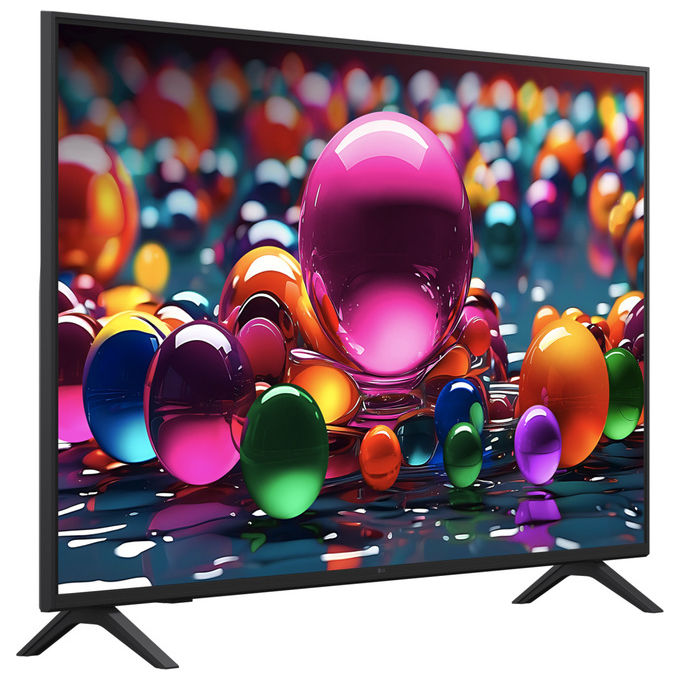 LG 50UA75006LA Smart TV LED 50'' 4K Ultra HD WebOS 25 HDR10 Wi-Fi Bluetooth 3 HDMI DVB-T2 colore Nero