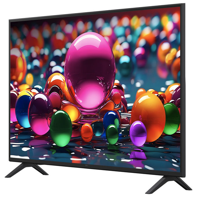 LG 50UA75006LA Smart TV LED 50'' 4K Ultra HD WebOS 25 HDR10 Wi-Fi Bluetooth 3 HDMI DVB-T2 colore Nero