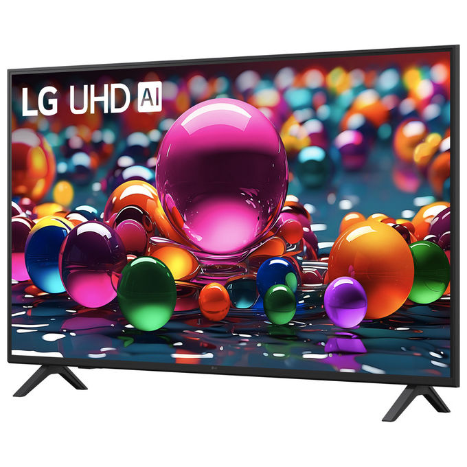 LG 50UA75006LA Smart TV LED 50'' 4K Ultra HD WebOS 25 HDR10 Wi-Fi Bluetooth 3 HDMI DVB-T2 colore Nero