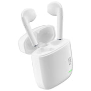 Cellularline Lite Auricolari TWS Bluetooth con custodia ricarica bianca