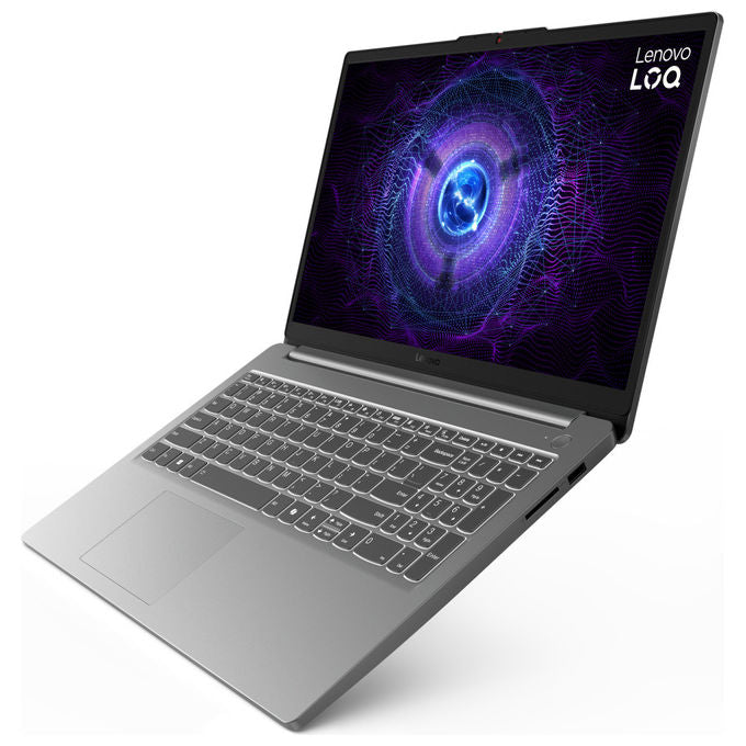 Lenovo 83LK006YIX LOQ 15IAX9E Notebook Gaming 15.6'' Intel i5-12450HX 16GB RAM 512GB SSD RTX 4050 6GB colore Grigio
