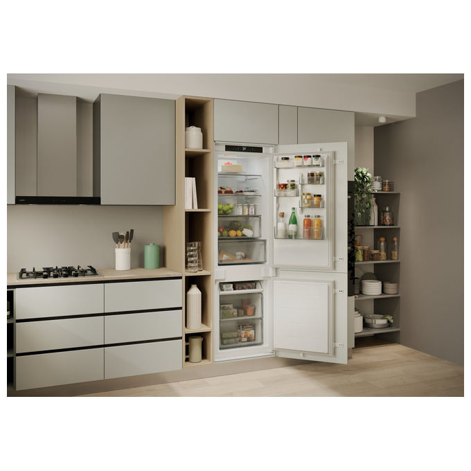 Candy CNBQT3518E Fresco 400 Frigorifero Combinato da Incasso 251 L 177,2 cm Classe E 35 dB Total No Frost colore Bianco