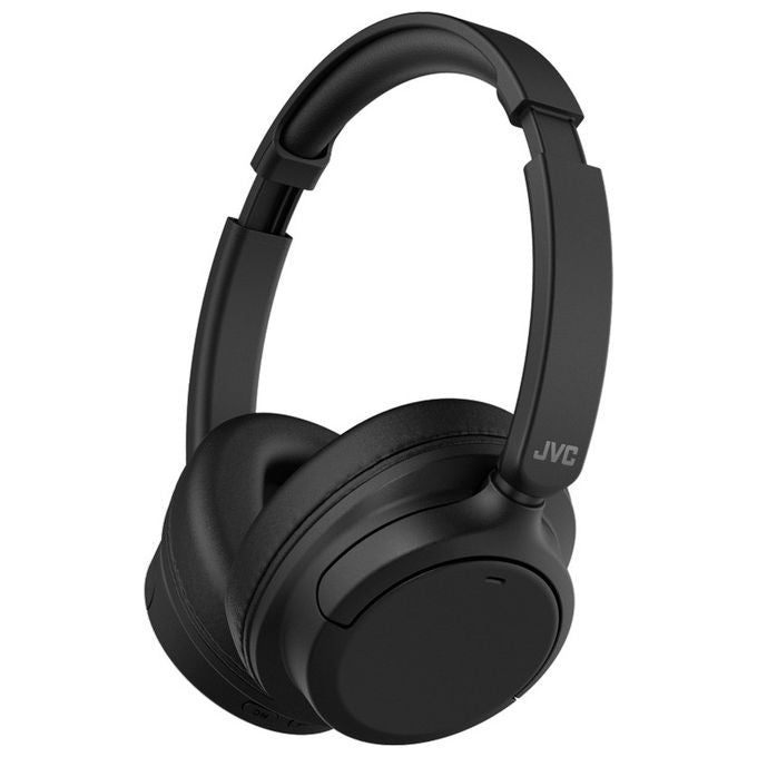 JVC HA-S75N-B-U Cuffie a Padiglione Wireless Bluetooth 5.3 Cancellazione Attiva del Rumore ANC 50h USB Type-C colore Nero