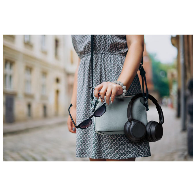 JVC HA-S75N-B-U Cuffie a Padiglione Wireless Bluetooth 5.3 Cancellazione Attiva del Rumore ANC 50h USB Type-C colore Nero