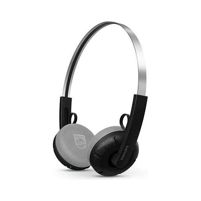 Philips TAH2000BK-00 The Ringo Cuffie On-Ear Wireless Bluetooth 5.4 Multipoint 26h Ricarica Rapida USB-C colore Nero