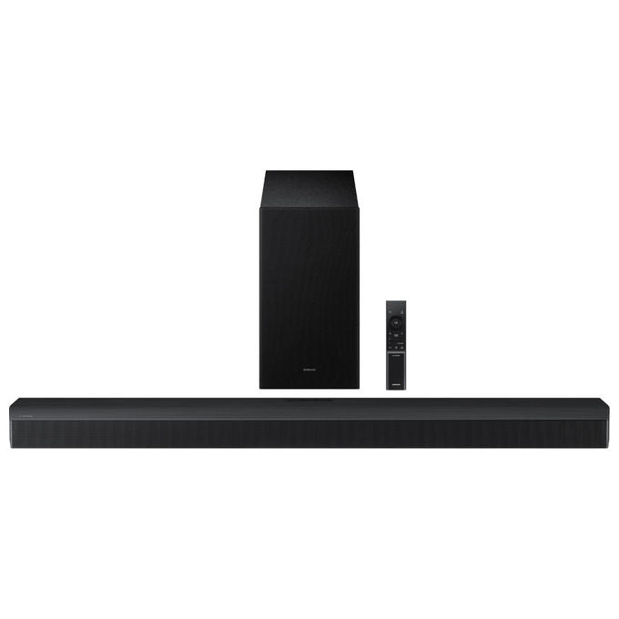 Samsung HW-B750F-ZF Soundbar 5.1 Canali 400W Dolby Digital DTS Virtual:X Q-Symphony Subwoofer Wireless HDMI ARC Bluetooth colore Nero
