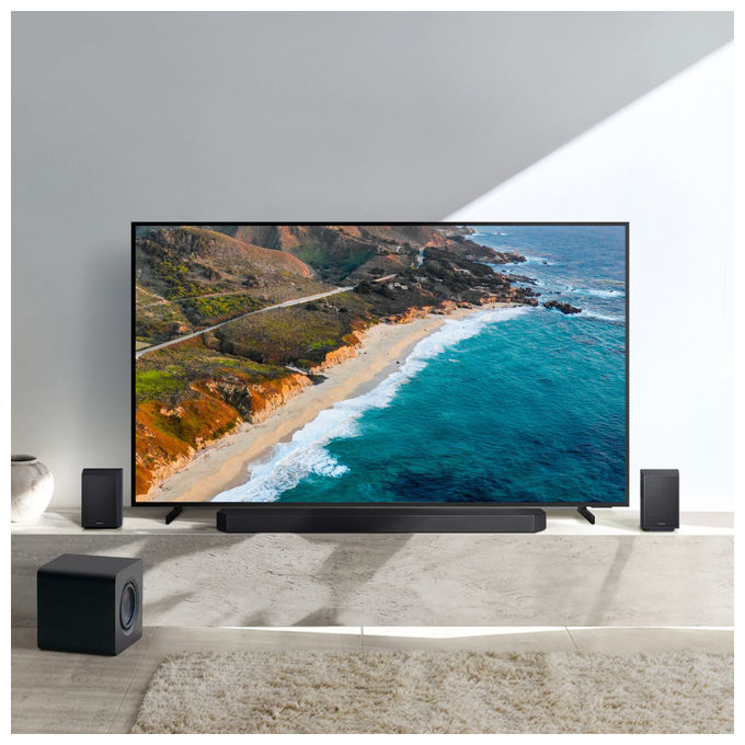 Samsung HW-Q930F-ZF Soundbar 9.1.4 Canali Dolby Atmos Wireless 580 W Subwoofer Attivo Wireless Q-Symphony HDMI eARC colore Nero
