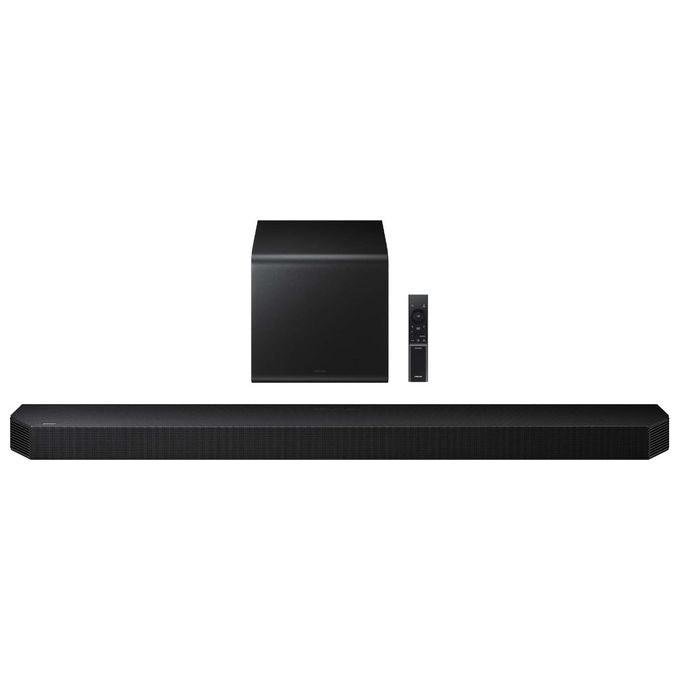 Samsung HW-QS700F-ZF Soundbar 3.1.2 canali Dolby Atmos Wireless 345W Q-Symphony SpaceFit Sound colore Nero