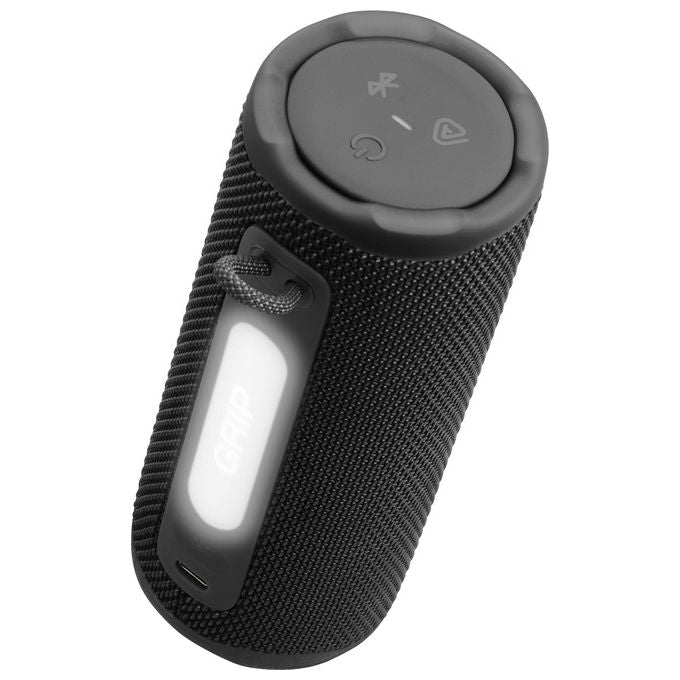 JBL JBLGRIPBLK Grip Cassa Bluetooth Portatile 16W IP68 AI Sound Boost Auracast 14h colore Nero