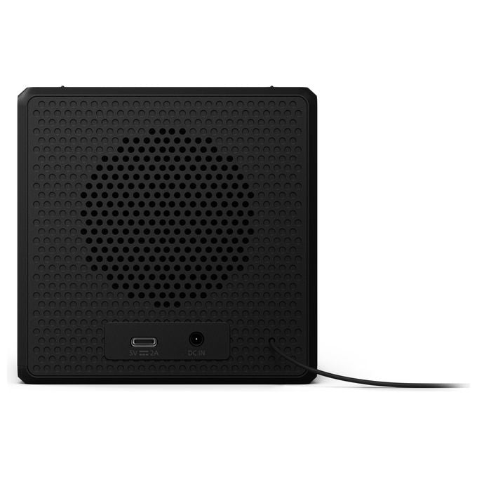 Philips TAR4600-10 Radiosveglia Digitale DAB+ FM Display LCD Doppia Sveglia Porta USB-C colore Nero