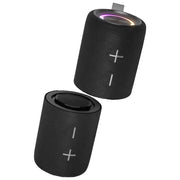 Trevi XSC8A88B Cassa Bluetooth 5.3 30W 2x15W Altoparlante da Festa IPX5 Micro SD AUX-IN Disco Light colore Nero