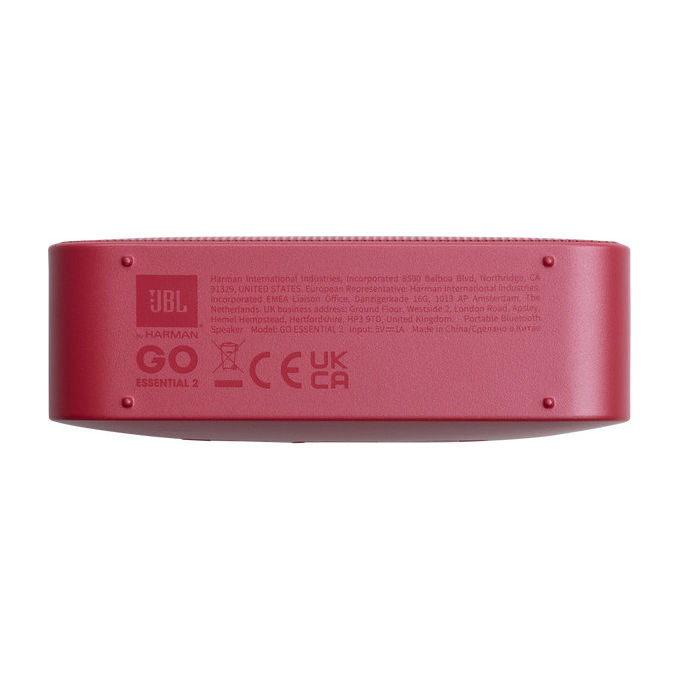Jbl Go Essential 2 Rosso Altoparlante Portatile Bluetooth