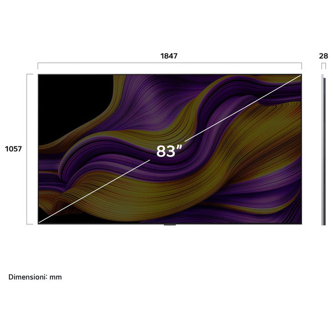 Lg Tv Oled Evo 83'' 4K Smart Tv Serie G5 α11 Gen2