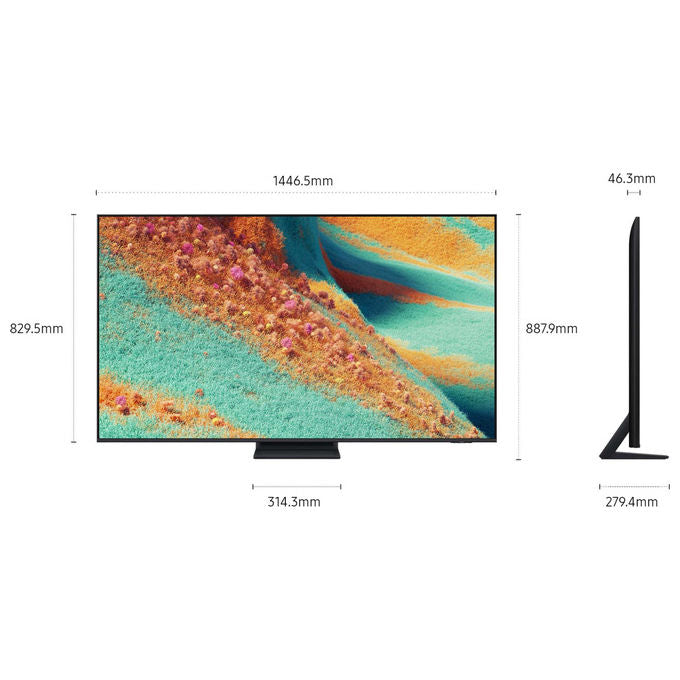 Samsung QE65QN85F Smart Tv Neo Qled 4K Ultra HD 65'' Argento