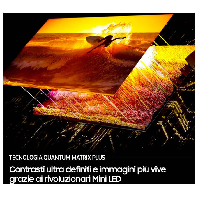 Samsung QE65QN85F Smart Tv Neo Qled 4K Ultra HD 65'' Argento