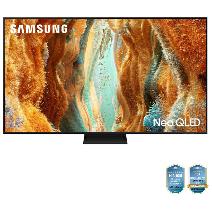 Samsung QE85QN70FAUXZT Neo QLED Smart TV 85'' 4K Mini LED Processore NQ4 AI Gen2 Motion Xcelerator 144Hz colore Nero