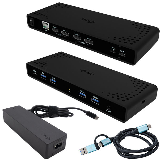I-tec Docking Station Universale Dual 4K con Power Delivery 85W