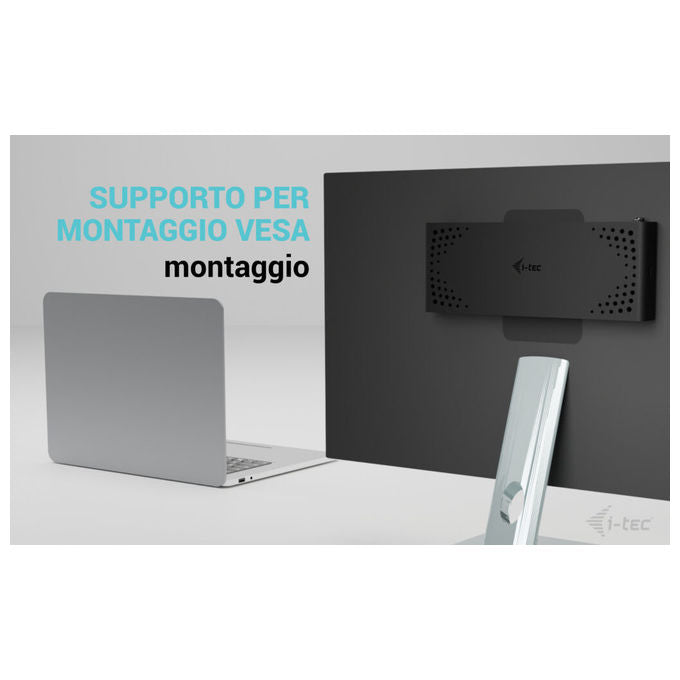 I-tec Docking Station Universale Dual 4K con Power Delivery 85W