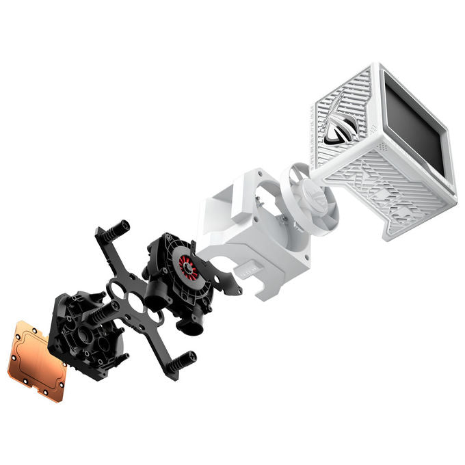ASUS ROG Ryujin III 360 Extreme WHT, Raffreddatore a Liquido ARGB