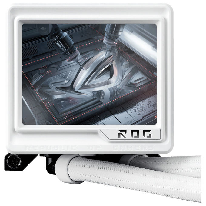 ASUS ROG Ryujin III 360 Extreme WHT, Raffreddatore a Liquido ARGB