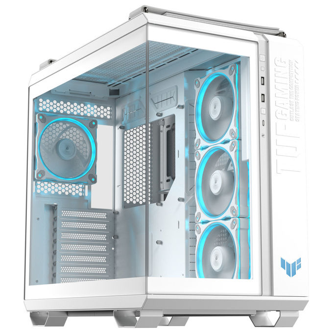 ASUS TUF Gaming GT502 Horizon TG ARGB White Midi Tower