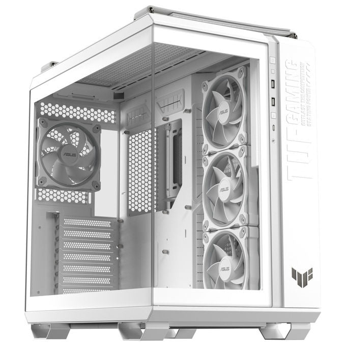 ASUS TUF Gaming GT502 Horizon TG ARGB White Midi Tower