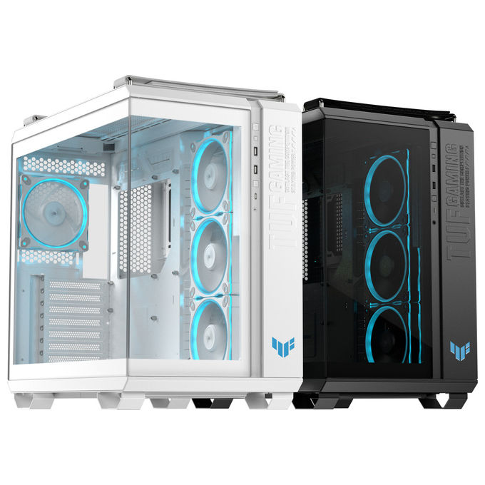 ASUS TUF Gaming GT502 Horizon TG ARGB White Midi Tower