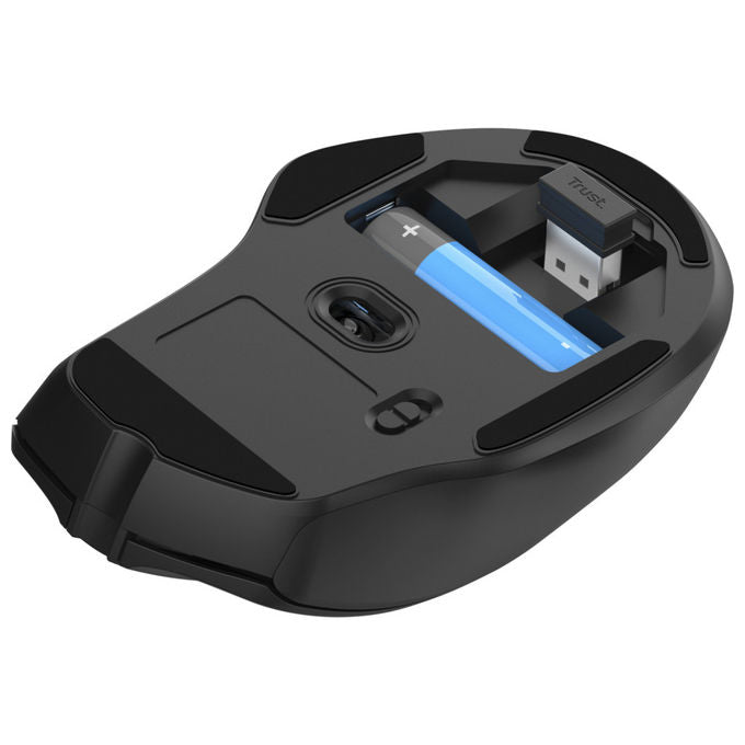 Trust Mouse Wireless Ottico Nito Universale 2200 DPI Nero