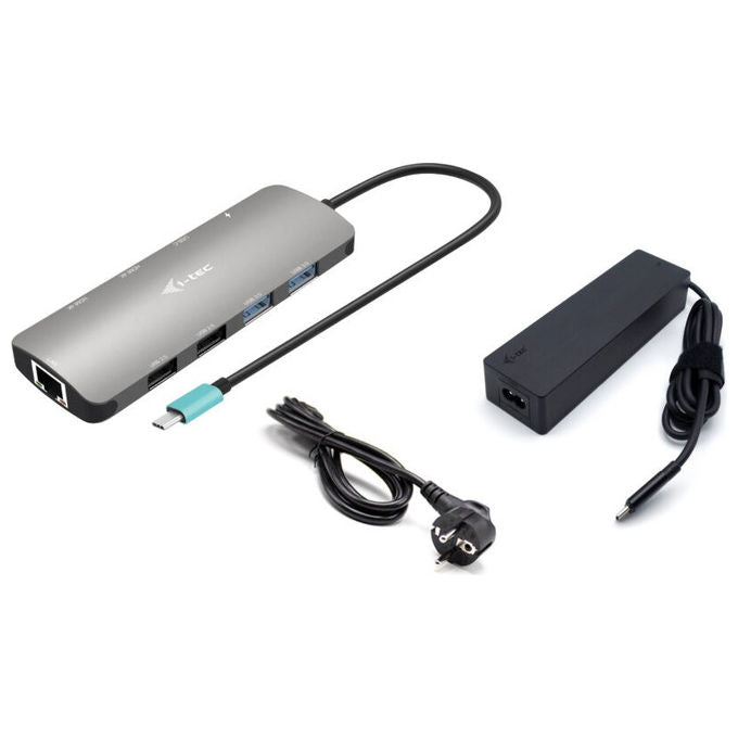 I-tec Docking Station USB-C Nano 2x Display con PD 100W