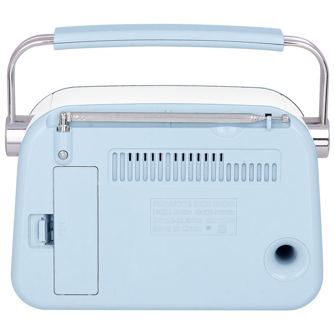 Trevi Radio Portatile Multibanda USB Micro SD Blu