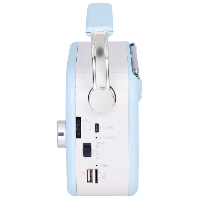 Trevi Radio Portatile Multibanda USB Micro SD Blu