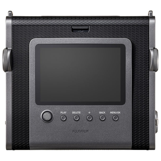 Fujifilm WIDE EVO Instax Fotocamera Istantanea Ibrida Grandangolare 16mm f-2.4 100 Combinazioni Effetti Bluetooth USB-C colore Nero