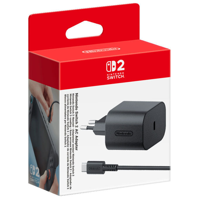 Nintendo Alimentatore AC per Switch 2 Nero