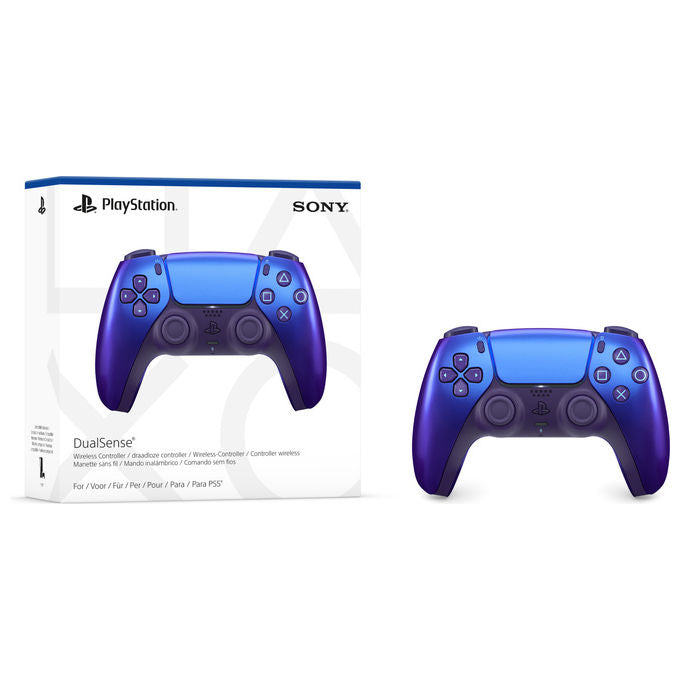 Sony CFI-ZCT1W DualSense Controller Wireless PlayStation 5 Feedback Aptico Grilletti Adattivi colore Chroma Indigo