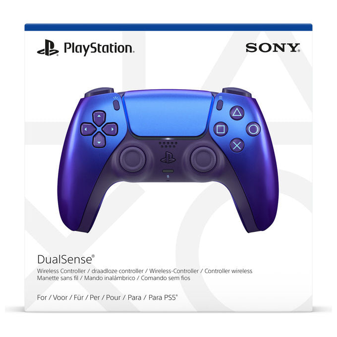Sony CFI-ZCT1W DualSense Controller Wireless PlayStation 5 Feedback Aptico Grilletti Adattivi colore Chroma Indigo