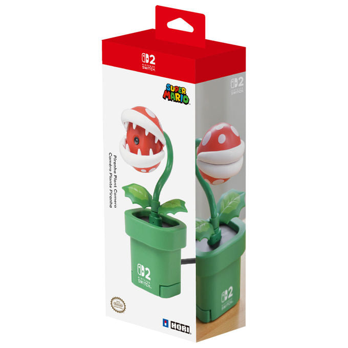 Nintendo 10016155 Telecamera Pianta Piranha per Nintendo Switch 2 Webcam USB-C 640x480 Pixel colore Multicolore