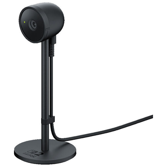 Nintendo 10015282 Switch 2 Camera Telecamera USB-C 1080p campo visivo 110° coprilente integrato colore Nero