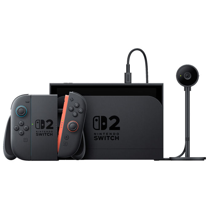 Nintendo 10015282 Switch 2 Camera Telecamera USB-C 1080p campo visivo 110° coprilente integrato colore Nero